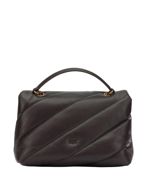 CLASSIC LOVE PUFF Sac en cuir nappa marasca brun-or antique - Sacs pour Femme