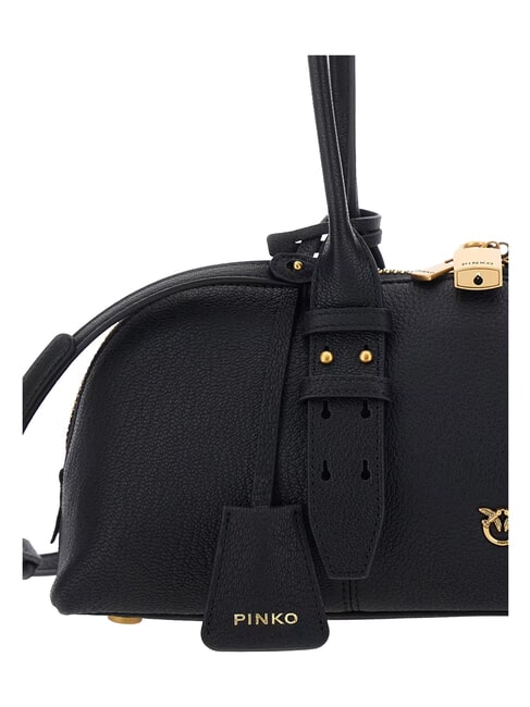 BOWLING Sac bandouli&egrave;re, avec bandouli&egrave;re noir-or antique - Sacs pour Femme