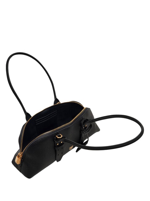 BOWLING Sac bandouli&egrave;re, avec bandouli&egrave;re noir-or antique - Sacs pour Femme