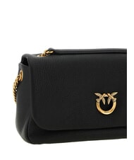 PINKO CLICK SOFT  noir-or antique - Sacs pour Femme - 3