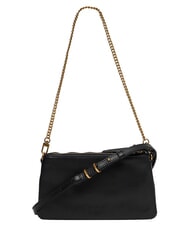 PINKO DOUBLE Sac bandouli&egrave;re, avec bandouli&egrave;re noir-or antique - Sacs pour Femme - 3