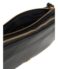PINKO DOUBLE Sac bandouli&egrave;re, avec bandouli&egrave;re noir-or antique - Sacs pour Femme - 4
