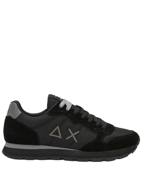 TOM SOLID Baskets noir/gris fonc&eacute; - Chaussures Homme