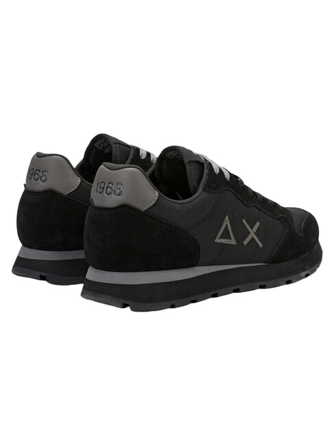TOM SOLID Baskets noir/gris fonc&eacute; - Chaussures Homme