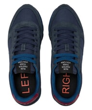 SUN68 TOM SOLID Baskets bleu marine/bordeaux - Chaussures Homme - 3