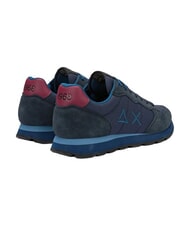 SUN68 TOM SOLID Baskets bleu marine/bordeaux - Chaussures Homme - 4