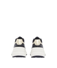 ARMANI EXCHANGE NIKY Baskets noir et or p&acirc;le - Chaussures Femme - 3