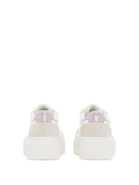 JANE baskets &agrave; semelles montantes blanc cass&eacute; + ballet - Chaussures Femme