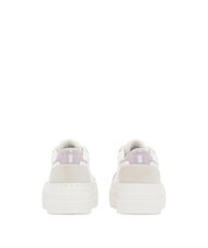 ARMANI EXCHANGE JANE baskets &agrave; semelles montantes blanc cass&eacute; + ballet - Chaussures Femme - 3