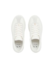 ARMANI EXCHANGE KURT Baskets blanc cass&eacute; - Chaussures Femme - 4