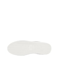 ARMANI EXCHANGE LONDON Baskets en cuir blanc cass&eacute; - Chaussures Homme - 5