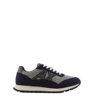ARMANI EXCHANGE DROP MICROSUEDE Baskets avec logo contrast&eacute; faucon + r&eacute;glisse - Chaussures Homme - 2