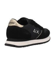 SUN68 ALLY SILVER GOLD Baskets noir - Chaussures Femme - 3