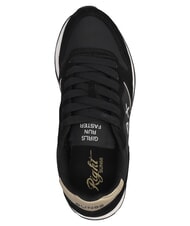SUN68 ALLY SILVER GOLD Baskets noir - Chaussures Femme - 4