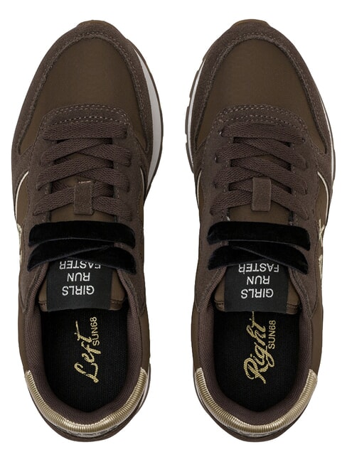 ALLY SILVER GOLD Baskets marron - Chaussures Femme