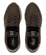SUN68 ALLY SILVER GOLD Baskets marron - Chaussures Femme - 3