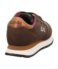 SUN68 ALLY SOLID Baskets marron - Chaussures Femme - 4