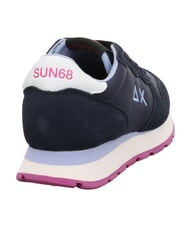 SUN68 ALLY SOLID Baskets bleu naby - Chaussures Femme - 4
