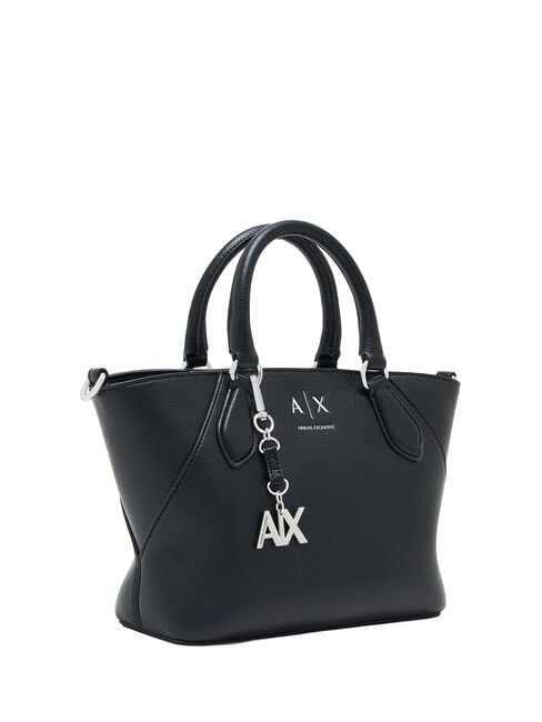 ISABEL Mini sac cabas avec bandouli&egrave;re noir - Sacs pour Femme