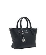 ARMANI EXCHANGE ISABEL Mini sac cabas avec bandouli&egrave;re noir - Sacs pour Femme - 3