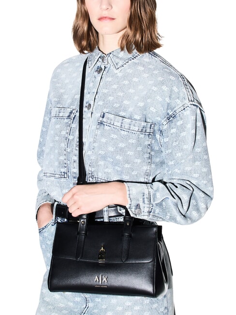 TAYLOR Sac &agrave; main avec bandouli&egrave;re noir - Sacs pour Femme