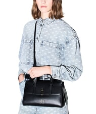 ARMANI EXCHANGE TAYLOR Sac &agrave; main avec bandouli&egrave;re noir - Sacs pour Femme - 2