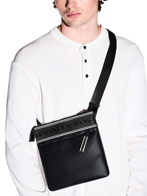 IAN sac bandouli&egrave;re noir - Sacs en Bandouli&egrave;res pour Homme