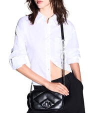 ARMANI EXCHANGE VICKY Mini sac bandouli&egrave;re noir - Sacs pour Femme - 2