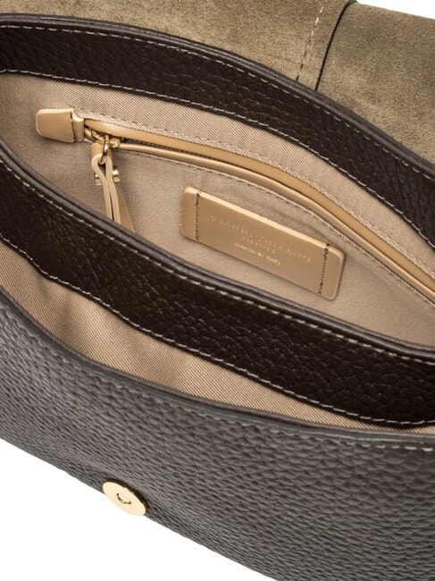 HELENA ROUND Sac bandouli&egrave;re en cuir, avec bandouli&egrave;re exprim&eacute; - Sacs pour Femme