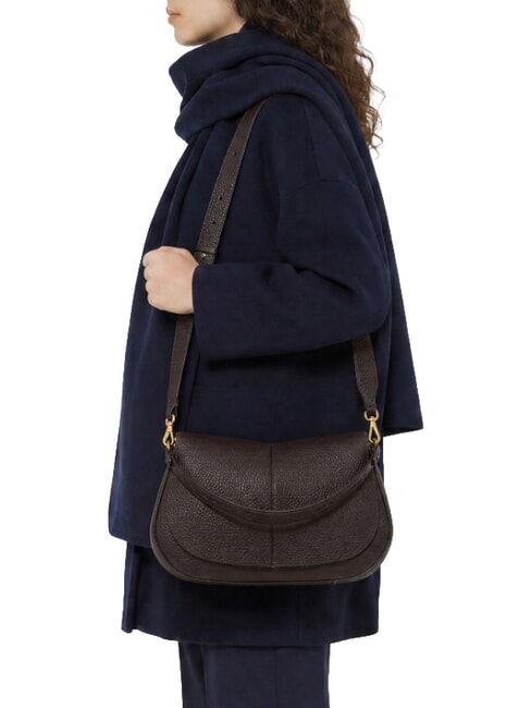 HELENA ROUND Sac bandouli&egrave;re en cuir, avec bandouli&egrave;re exprim&eacute; - Sacs pour Femme