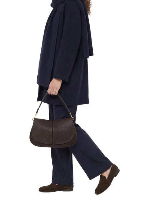 HELENA ROUND Sac bandouli&egrave;re en cuir, avec bandouli&egrave;re exprim&eacute; - Sacs pour Femme