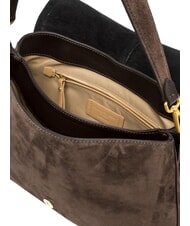 GIANNI CHIARINI HELENA ROUND sac bandouli&egrave;re en cuir moka - Sacs pour Femme - 5
