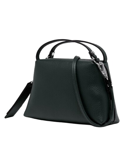 ALIFA  Mini sac &agrave; main, avec bandouli&egrave;re vert velours - Sacs pour Femme