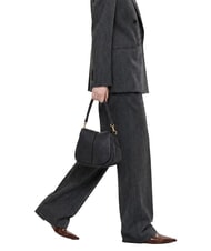 GIANNI CHIARINI HELENA ROUND Sac bandouli&egrave;re en cuir, avec bandouli&egrave;re Noir - Sacs pour Femme - 2