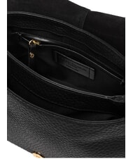 GIANNI CHIARINI HELENA ROUND Sac bandouli&egrave;re en cuir, avec bandouli&egrave;re Noir - Sacs pour Femme - 5