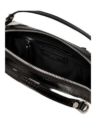 GIANNI CHIARINI ALIFA Sac &agrave; main en cuir, avec bandouli&egrave;re z&egrave;bre noir et blanc - Sacs pour Femme - 5