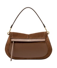 GIANNI CHIARINI HELENA ROUND sac bandouli&egrave;re en cuir Cognac - Sacs pour Femme - 3