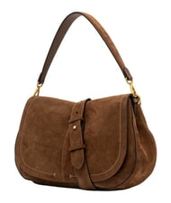 GIANNI CHIARINI HELENA ROUND sac bandouli&egrave;re en cuir Cognac - Sacs pour Femme - 4