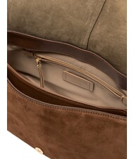 GIANNI CHIARINI HELENA ROUND sac bandouli&egrave;re en cuir Cognac - Sacs pour Femme - 5