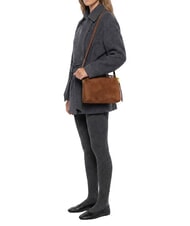 GIANNI CHIARINI ALIFA Sac &agrave; main avec bandouli&egrave;re, en cuir Cognac - Sacs pour Femme - 2