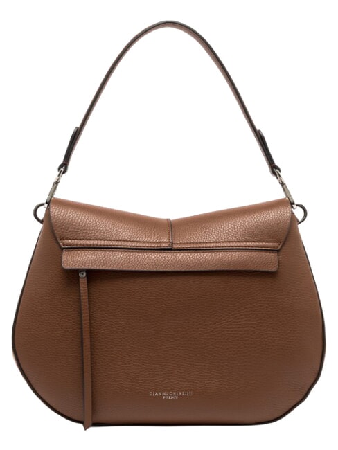 HELENA ROUND Sac bandouli&egrave;re en cuir noix - Sacs pour Femme
