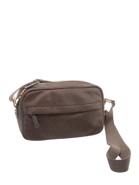 B-CLUB Mini sac bandouli&egrave;re chocolat - Sacs pour Femme