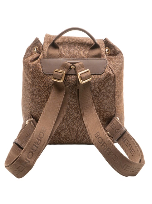 B-CLUB Sac &agrave; dos avec poche avant ch&acirc;taigne - Sacs pour Femme