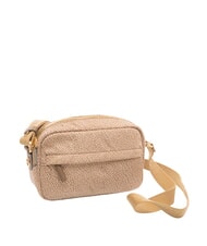 BORBONESE B-CLUB Mini sac bandouli&egrave;re mer Beiger - Sacs pour Femme - 2