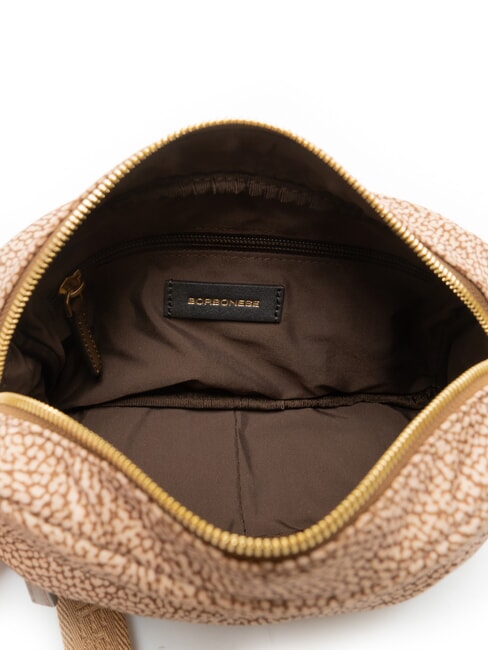 B-CLUB Mini sac bandouli&egrave;re mer Beiger - Sacs pour Femme