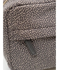BORBONESE B-CLUB Mini sac bandouli&egrave;re goudron - Sacs pour Femme - 3