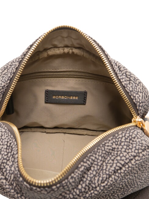 B-CLUB Mini sac bandouli&egrave;re goudron - Sacs pour Femme