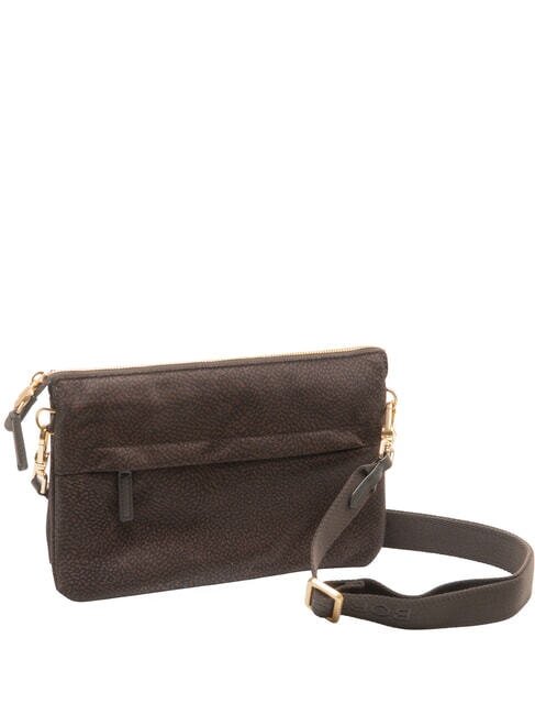 B-CLUB sac bandouli&egrave;re chocolat - Sacs pour Femme