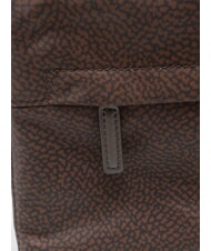 BORBONESE B-CLUB sac bandouli&egrave;re chocolat - Sacs pour Femme - 3