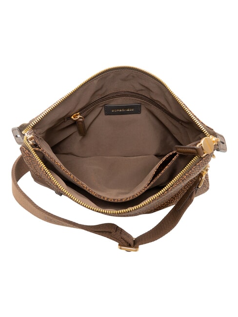 B-CLUB sac bandouli&egrave;re ch&acirc;taigne - Sacs pour Femme